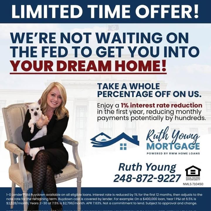 A post from Ruth Young Mortgage