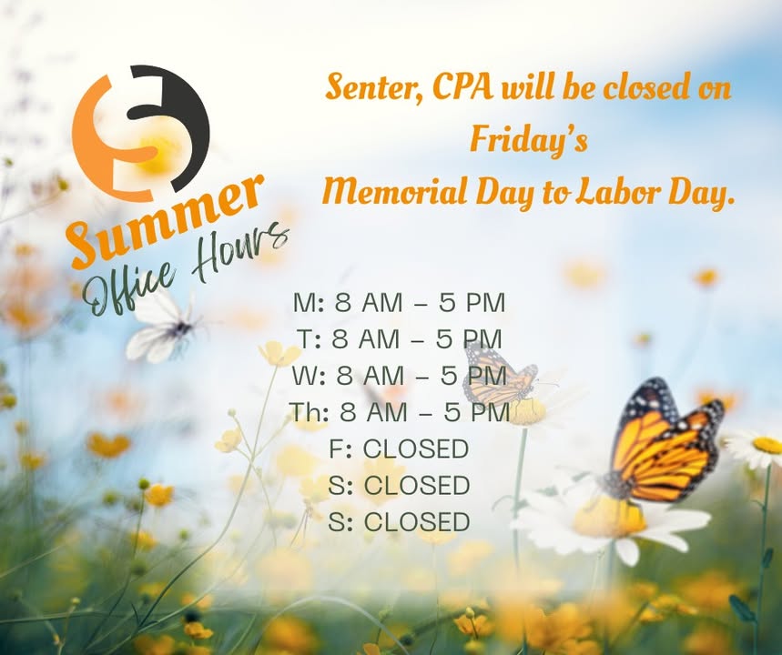A post from Senter, CPA, P.C.