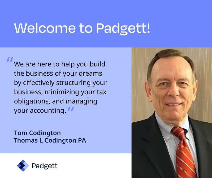 We're thrilled to welcome Tom Codington of TLCPA, our newest franchisee owner, in Asheville, NC!