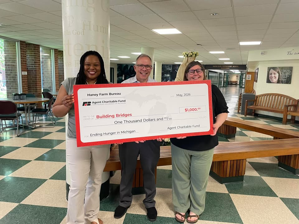 Honored and excited to help establish and grow the Blessings in a Backpack program at Notre Dame Prep in coordination with the L...
