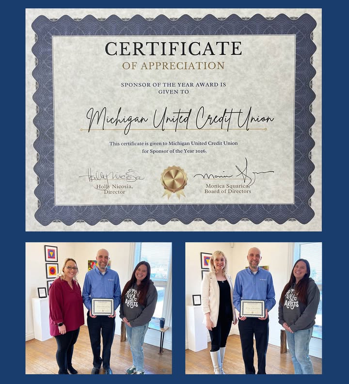 We’re honored to be recognized as the Orion Art Center’s Sponsor of the Year!