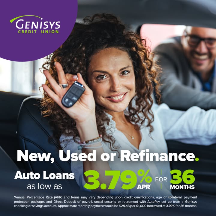 Drive your Auto Loan over to Genisys