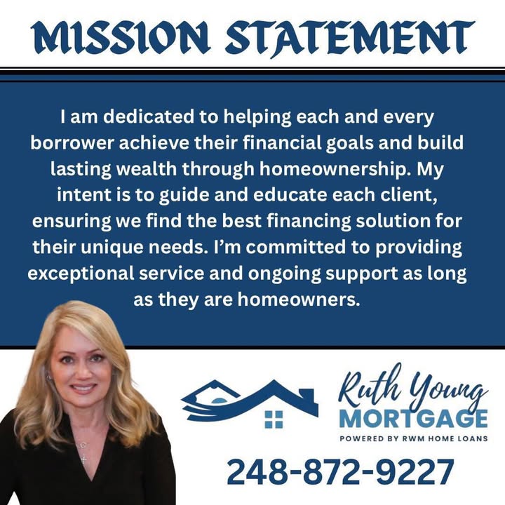 A post from Ruth Young Mortgage