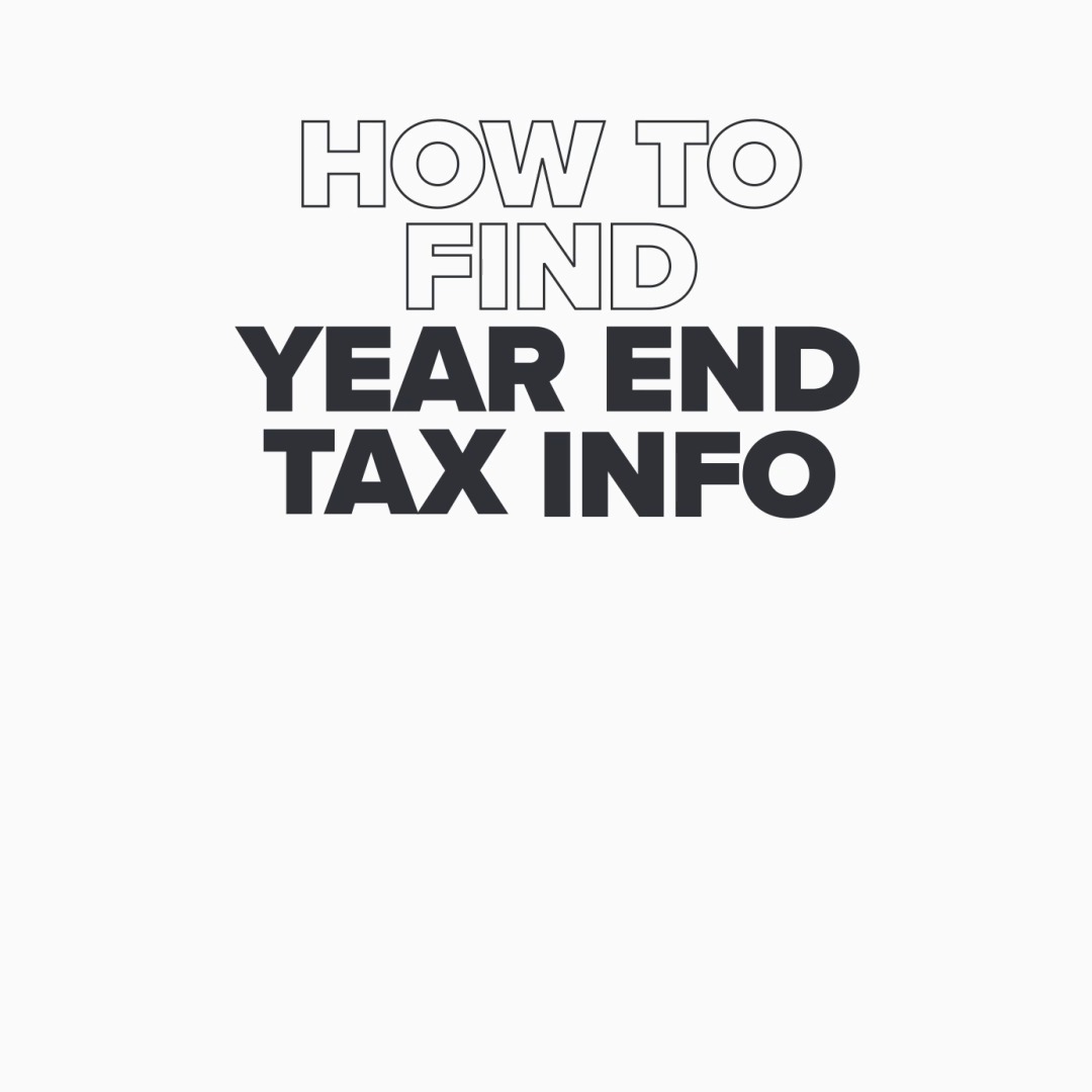 Easily find your interest income for your taxes in Online or Mobile Banking