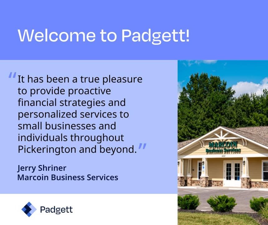 We’re so excited to welcome Jerry Shriner and the team at Marcoin Business Services as our newest franchisee in Pickerington, OH...