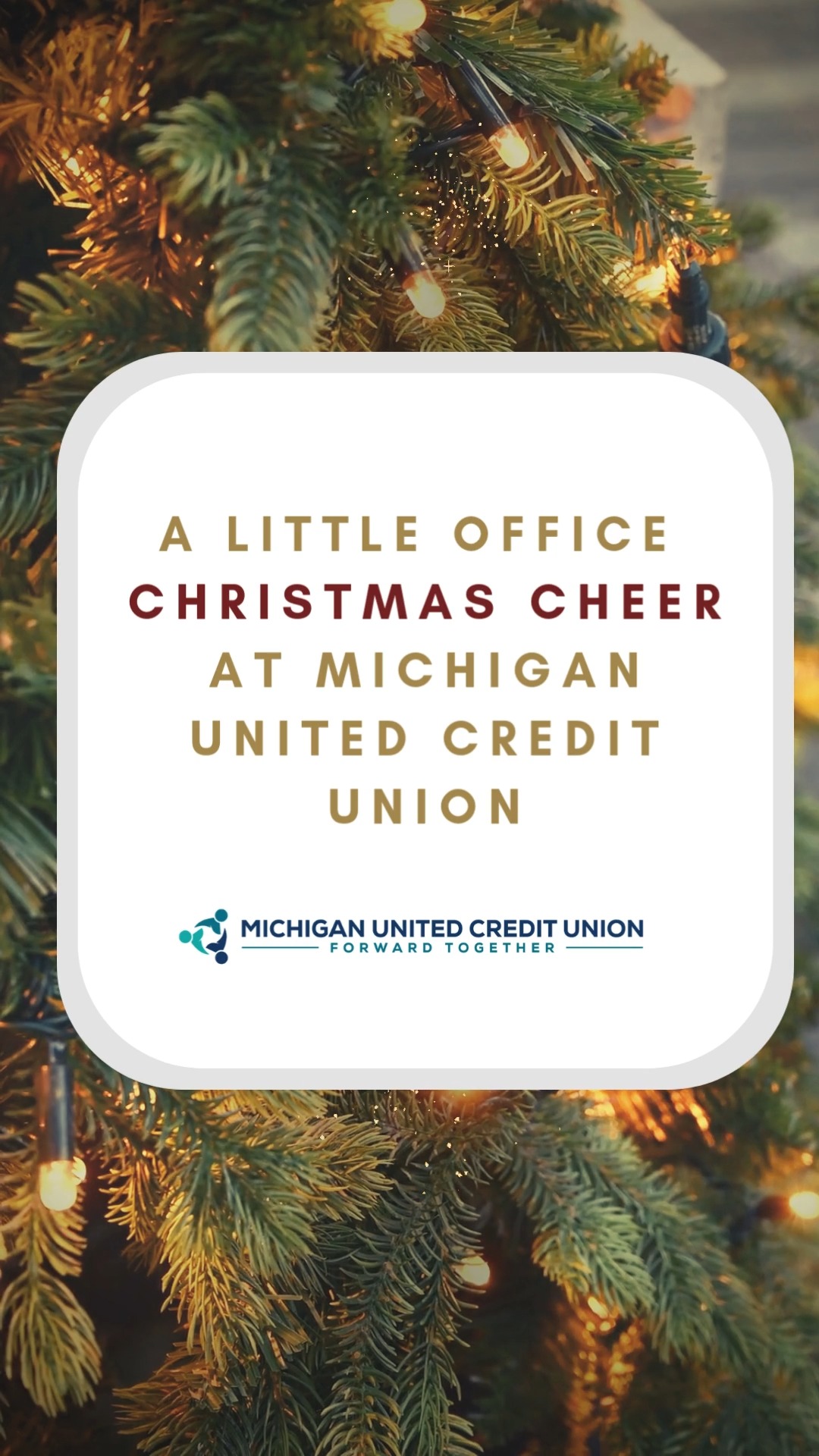 Just a little office Christmas cheer to brighten your day 🎄🎁✨